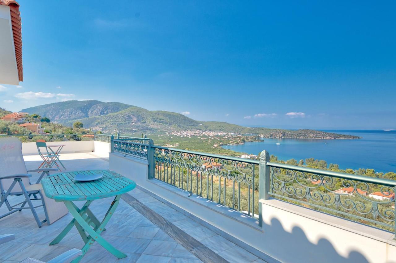 Villa Bamour With Paradise View Epidaurus Bagian luar foto
