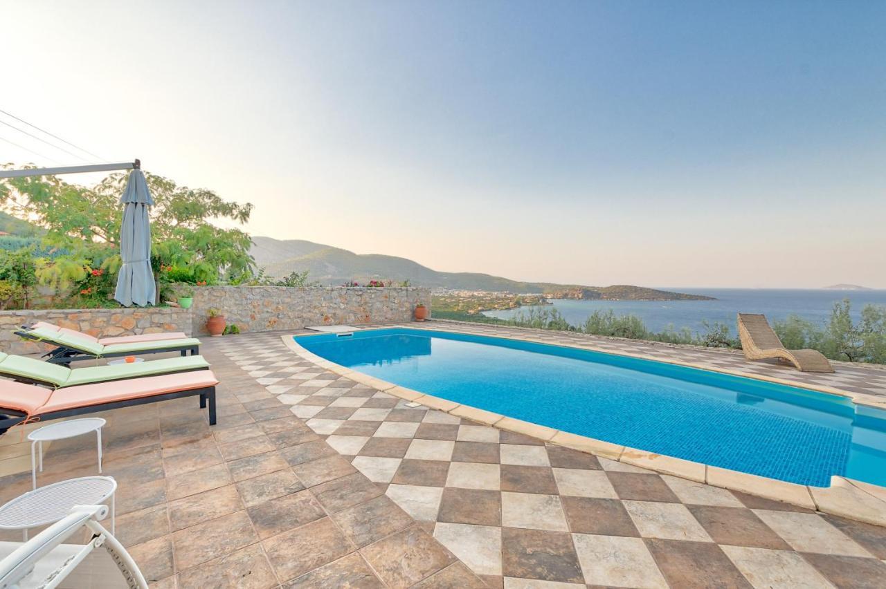 Villa Bamour With Paradise View Epidaurus Bagian luar foto