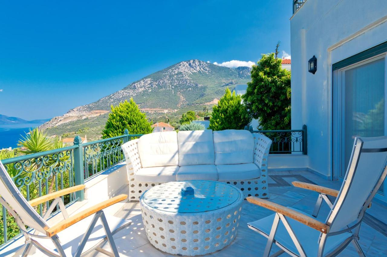 Villa Bamour With Paradise View Epidaurus Bagian luar foto