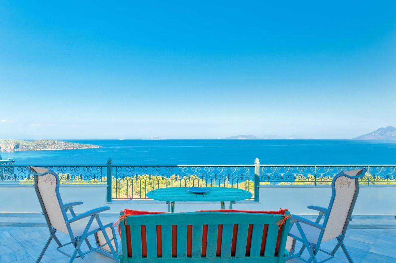 Villa Bamour With Paradise View Epidaurus Bagian luar foto