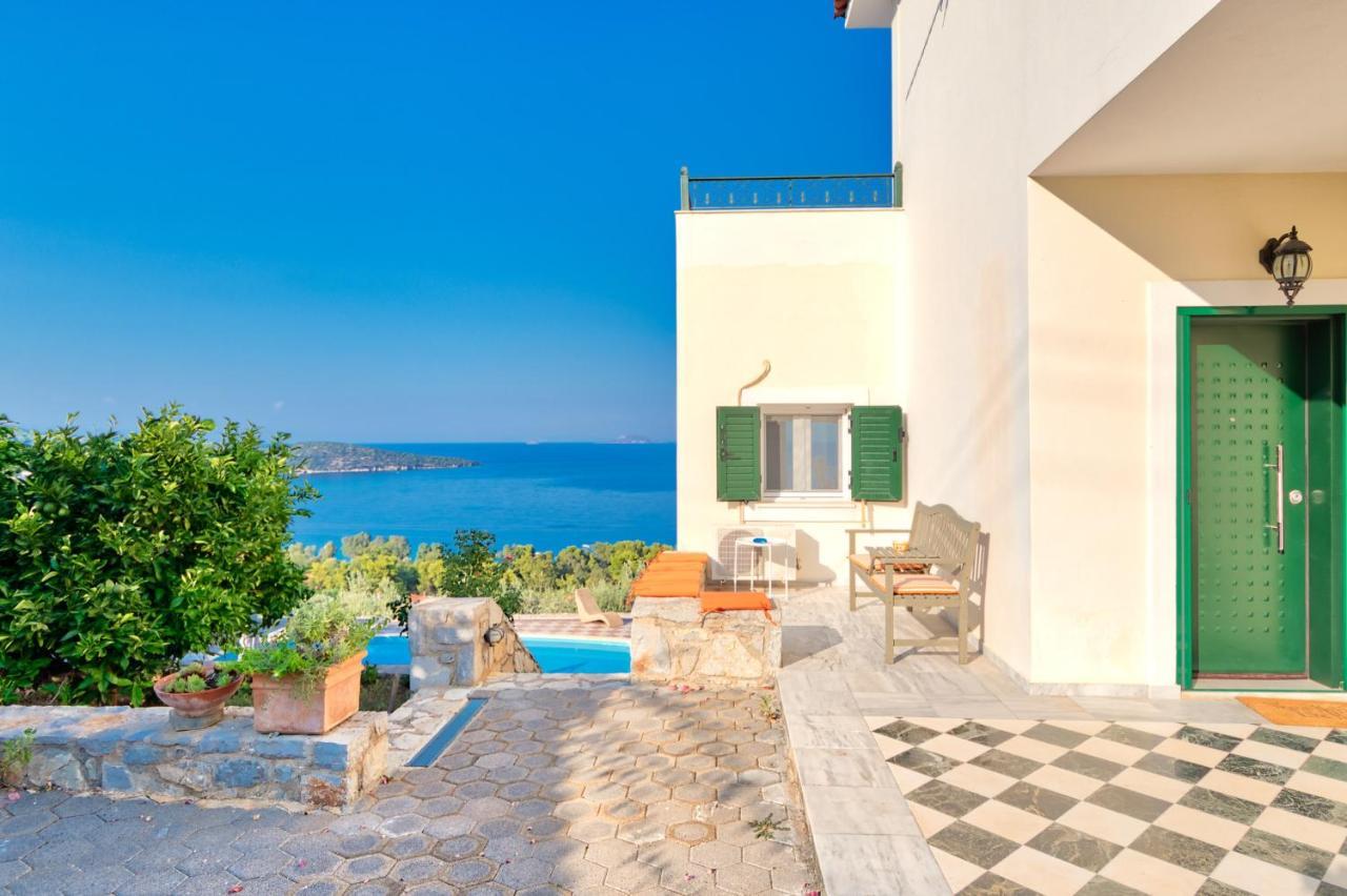 Villa Bamour With Paradise View Epidaurus Bagian luar foto