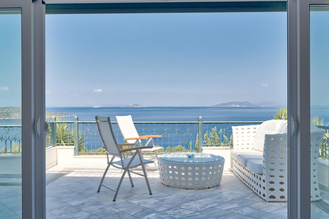 Villa Bamour With Paradise View Epidaurus Bagian luar foto