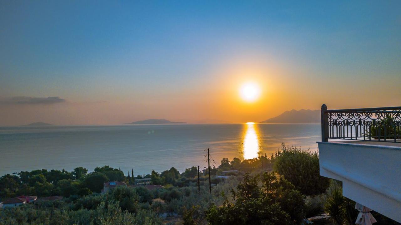 Villa Bamour With Paradise View Epidaurus Bagian luar foto