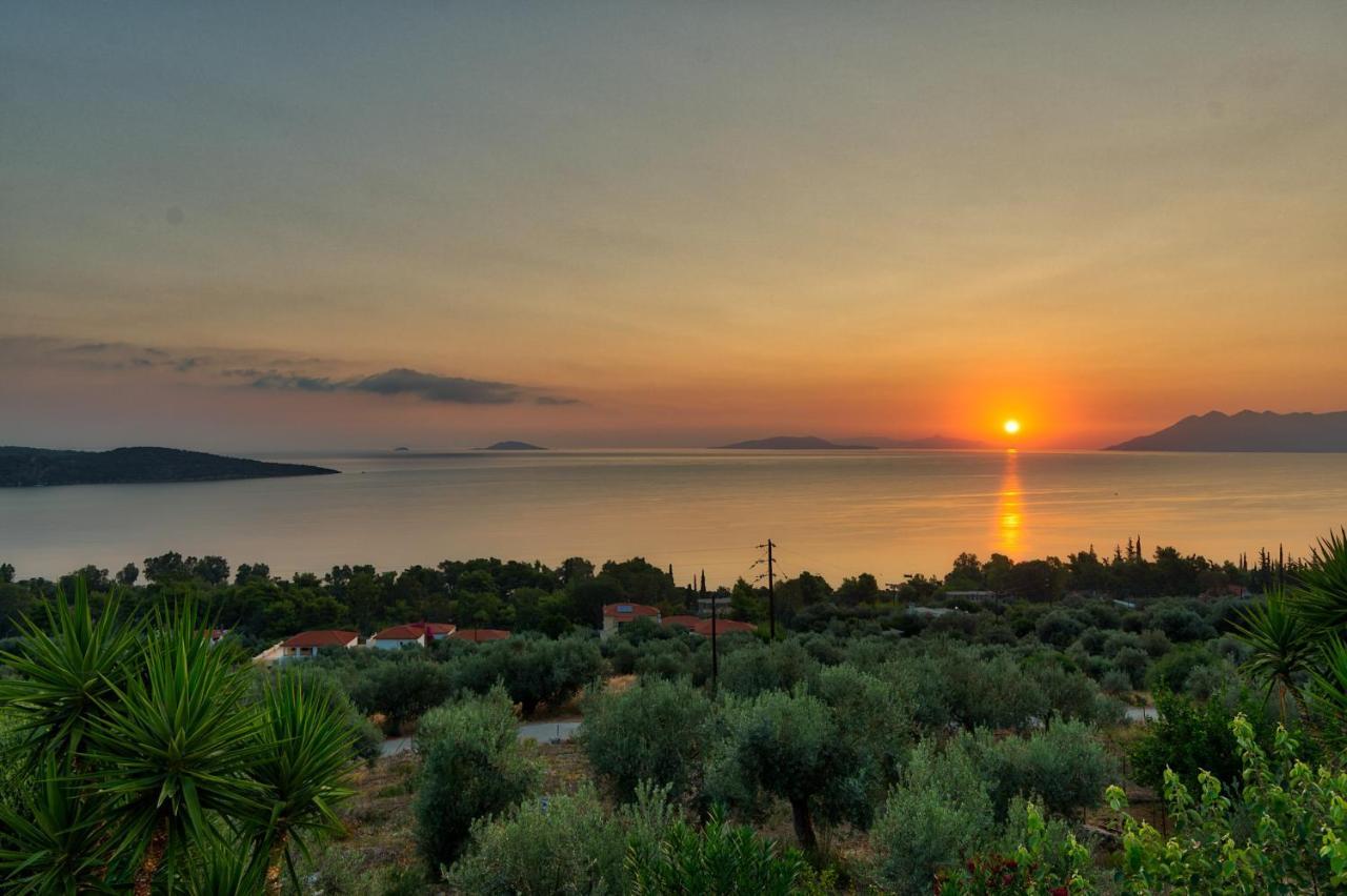 Villa Bamour With Paradise View Epidaurus Bagian luar foto
